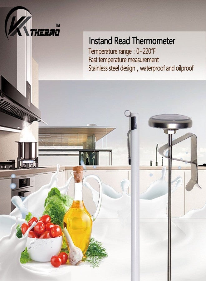 KT THERMO Instand Read 2-Inch Dial Thermometer,Best for The Coffee Drinks,Chocolate Milk Foam - Image 5